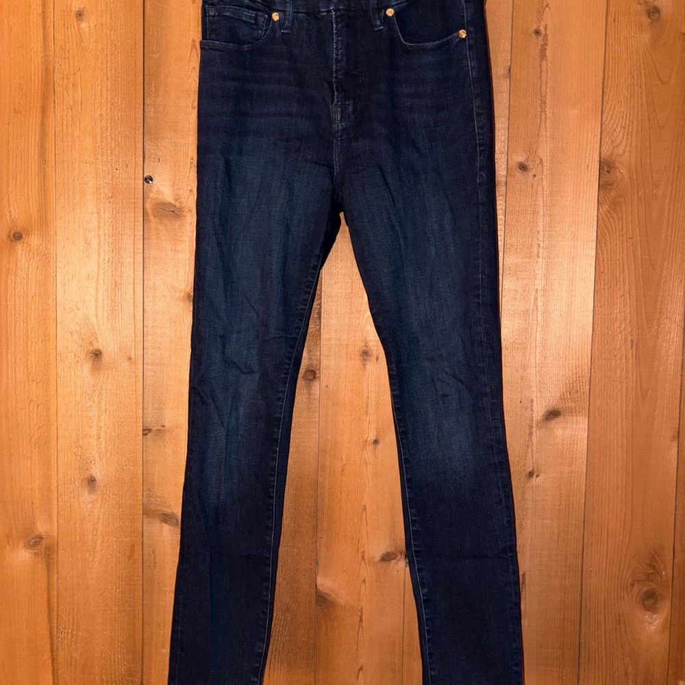 Good American Dark Indigo High-Rise Jeans
